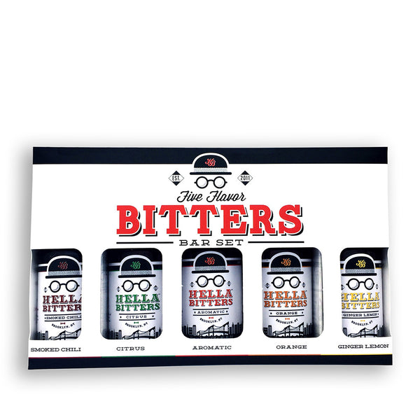 Hella Bitters - Five Flavor Bitters Bar Set