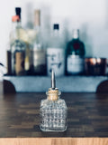 The Bar Glass Bitter Bottle (Square 5.25oz)