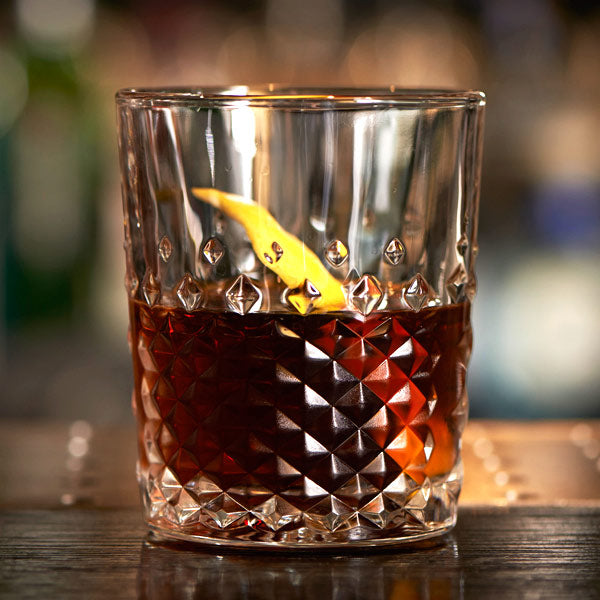 Double Old Fashioned Rocks Whiskey Scotch Glasses 12 Oz -Set of 4-heavy  Base Elegant Barware Pub 